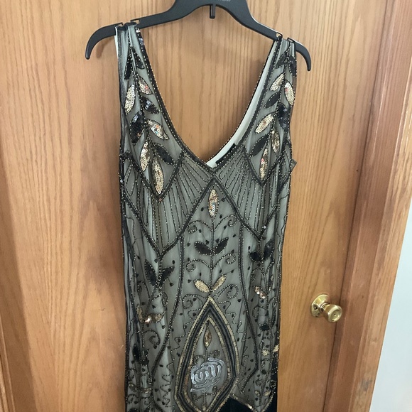 Women’s (lot of 8 items) 20s style flapper dress and accessories - Picture 1 of 12